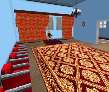 The throne room is still looking a little bare and not ornate enough. A marble floor will help